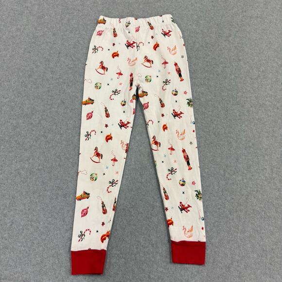 LAKE Kids Pima Cotton “Ornaments” Pajama Set Size 5 Christmas Holiday PJs - Picture 6 of 7